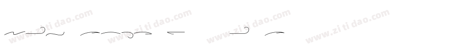 Marthinoul Swash字体转换